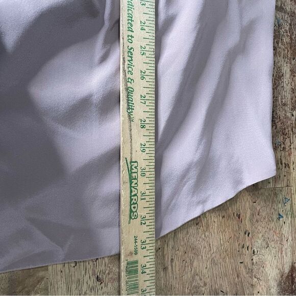 Helena Quinn 100% Silk Long Sleeve Mini Cocktail Dress Size Small - Picture 9 of 10